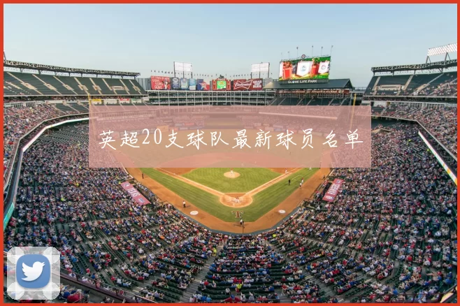 英超20支球队最新球员名单