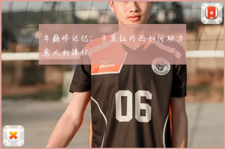 年巅峰记忆:卡莫拉内西如何助力意大利捧杯