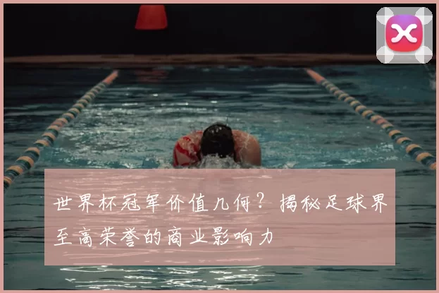 世界杯冠军价值几何?揭秘足球界至高荣誉的商业影响力