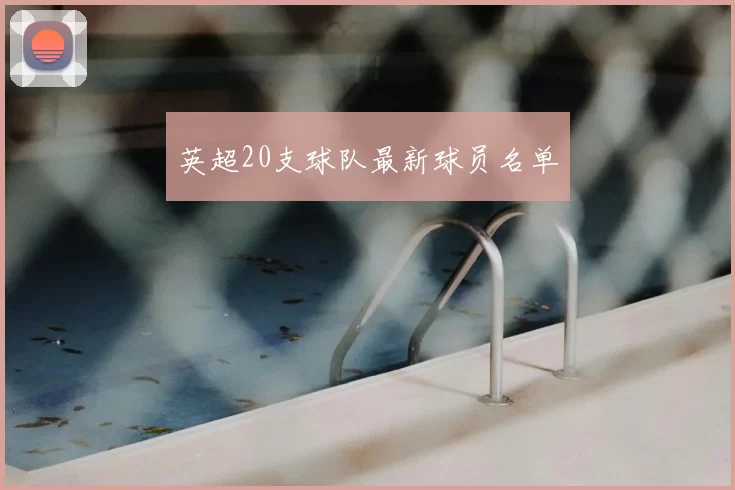 英超20支球队最新球员名单