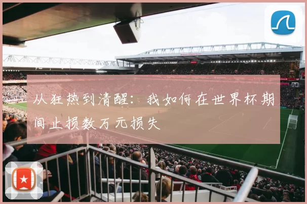 从狂热到清醒:我如何在世界杯期间止损数万元损失